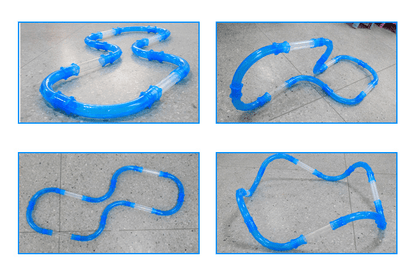 DIY Remote Control Pipe Racing Track 4