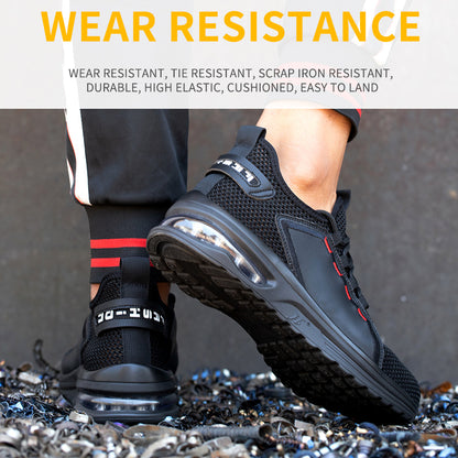 Men Black Safety Shoes 4