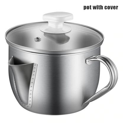 Stainless Steel Oil Filter Pot 4
