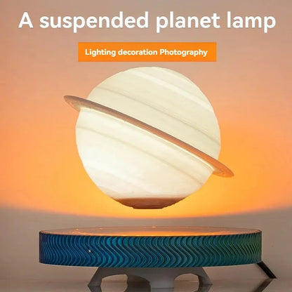 Levitating Saturn Lamp 4