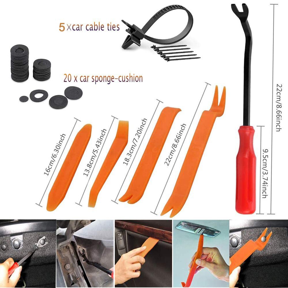 Car Fastener Box Set 4