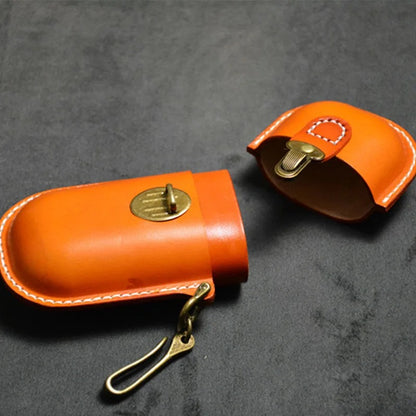 Handmade Leather Glasses Case 4