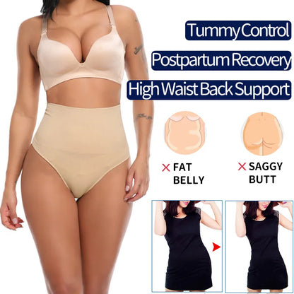 High Waist Tummy Tightening Thong 4