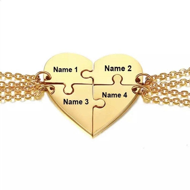 Personalized Puzzle Necklace 4