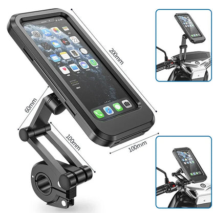 Waterproof Bicycle & Motorcycle Phone Holder 4