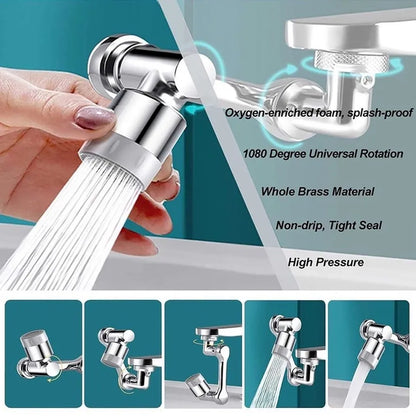 Universal 180° Rotatable Extension Faucet 4