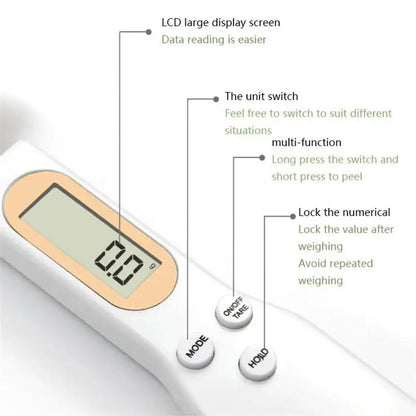 Handheld Kitchen Digital Scale Spoon 4
