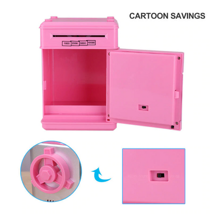 Digital Piggy Bank - Safe Deposit Box for Kids 4