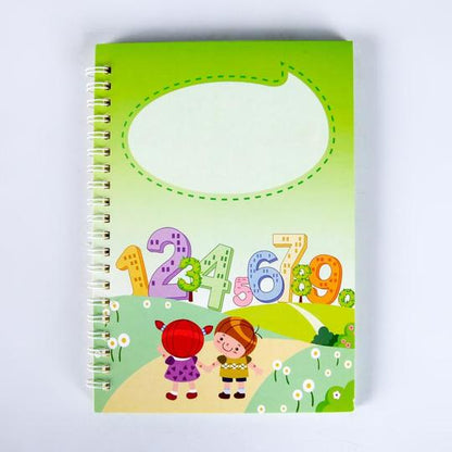 Magic Practice Copybook 4PCS + Pen 4