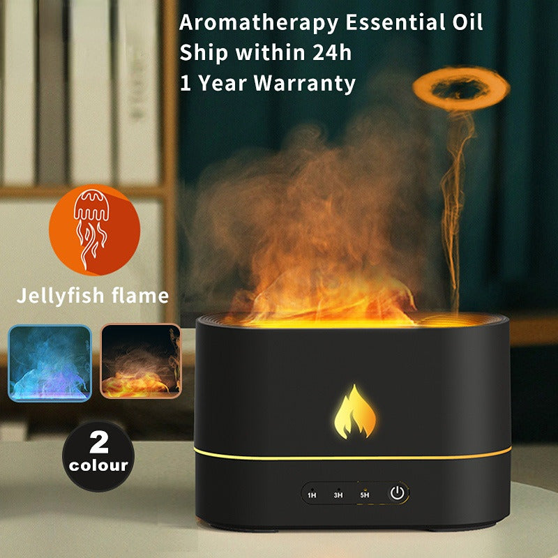 HumidiFire Aromatherapy Flam Ultrasonic Diffuser 4