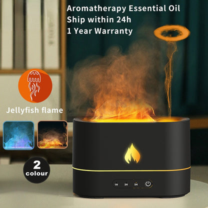 HumidiFire Aromatherapy Flam Ultrasonic Diffuser 4