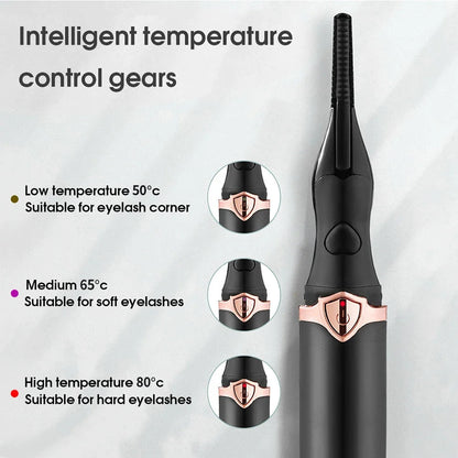 Rechargeable Heated Eyelash Curler 4