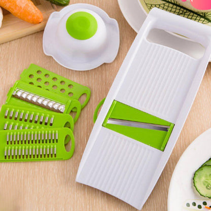 5 in 1 Stainless Steel Blade Vegetables Cutter 4