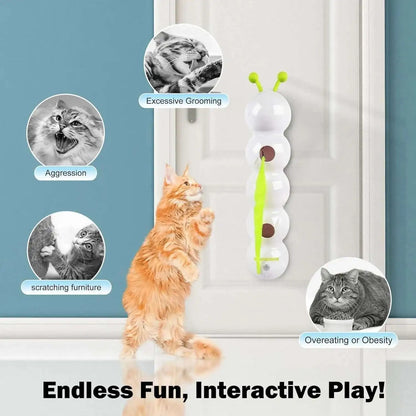 Smart Motion Cat Toy with Worm Design 4