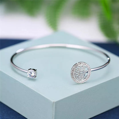 Zircon Stone Bracelet "The Tree of Life" 4
