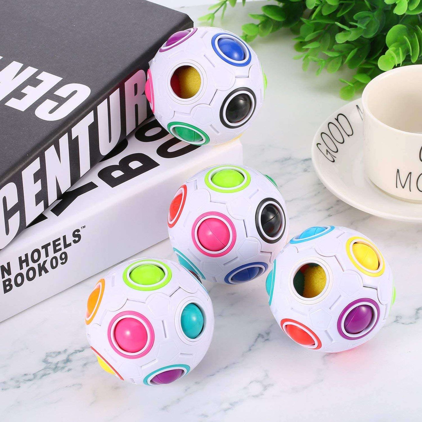 Rainbow Puzzle Ball 4