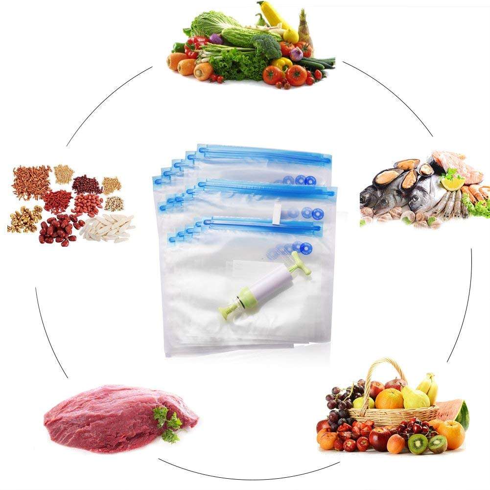 Vacuum Sealer Bags With Pump 4