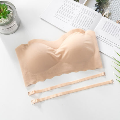 Sexy Strapless Bra Invisible Push Up Bras 4