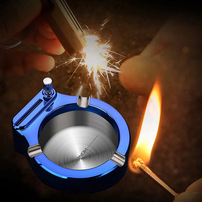 Retro Metal ash jar Ten Thousand Match Lighter 4