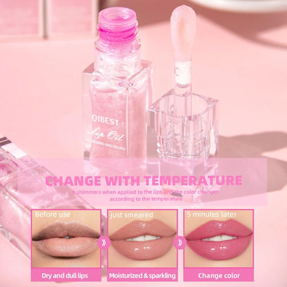 Magic Color Changing Lip Oil 4