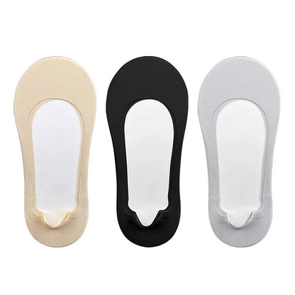 Invisible No-Show Socks-3 Pairs 4
