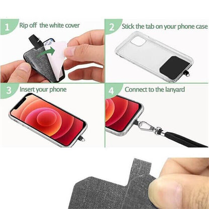 Universal Crossbody Patch Phone Lanyards 4