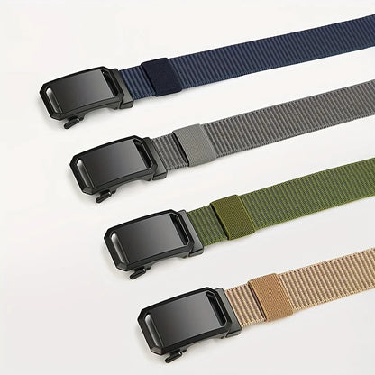 Tactical Automatic Canvas Buckle Belt 4