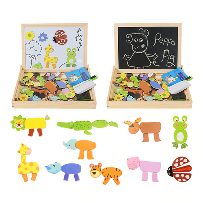 Wooden Magnetic Puzzle 4