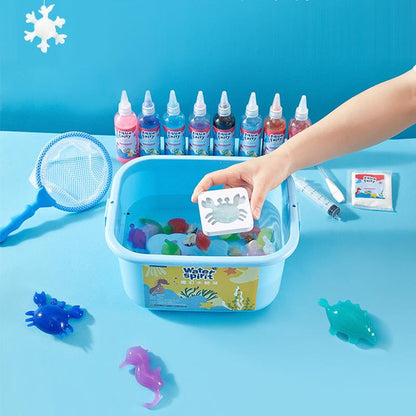 Children's DIY Aqua Fairy Marine Life 6 Shapes Mold Water elf Set 4