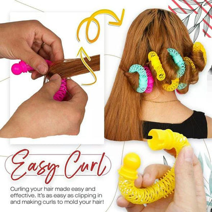 Magic Hair Curling Donuts 3
