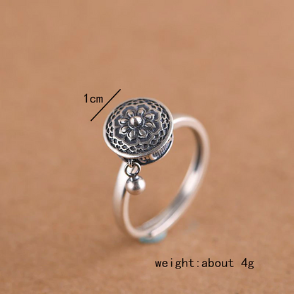 Spinning Buddhist Mantra Ring 4