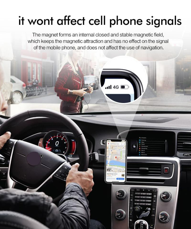Mini Magnetic Car Mount Phone Holder 3
