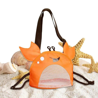 Crab Seashell Mesh Bag 4
