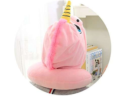 Hooded Unicorn Neck Pillow 4