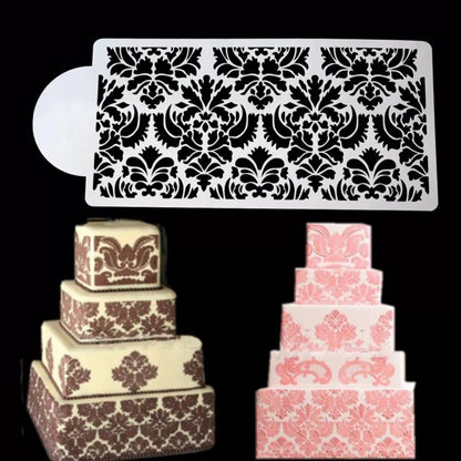 Cake Decoration Stencil - 6 PCS 4