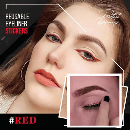 Reusable Glitter Eyeliner Eyelash Stickers 4
