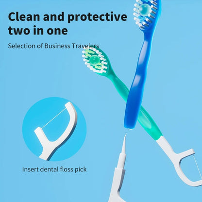 5 in 1 Disposable Mini Toothbrushes-16PCS 3