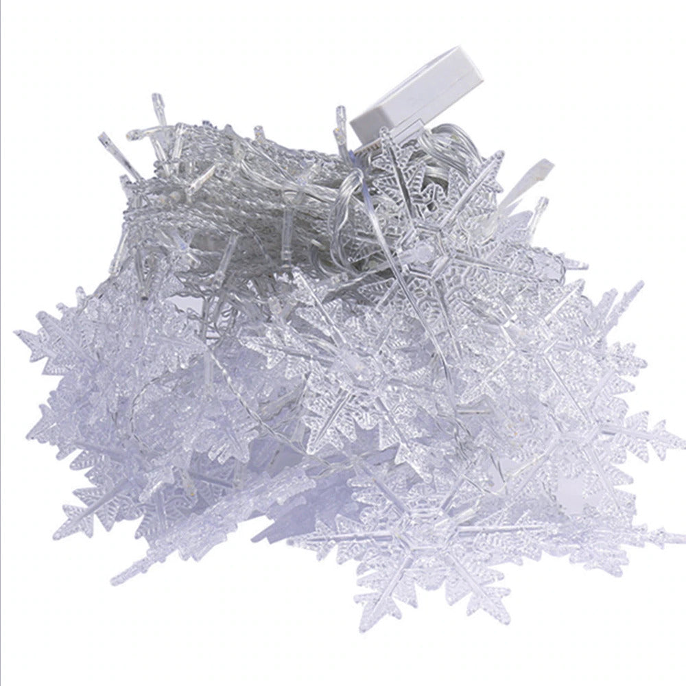 Snowflake Christmas Lights 4
