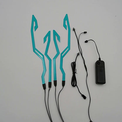 Motorcycle Helmet LED Stripe Light 3