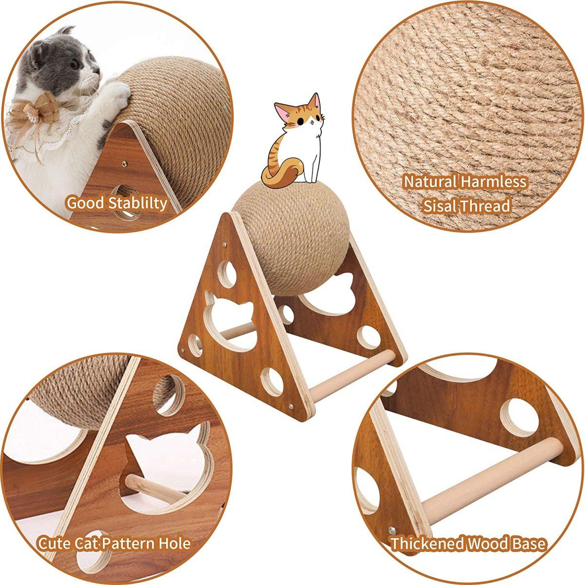 Cat Scratching Ball Toy 4