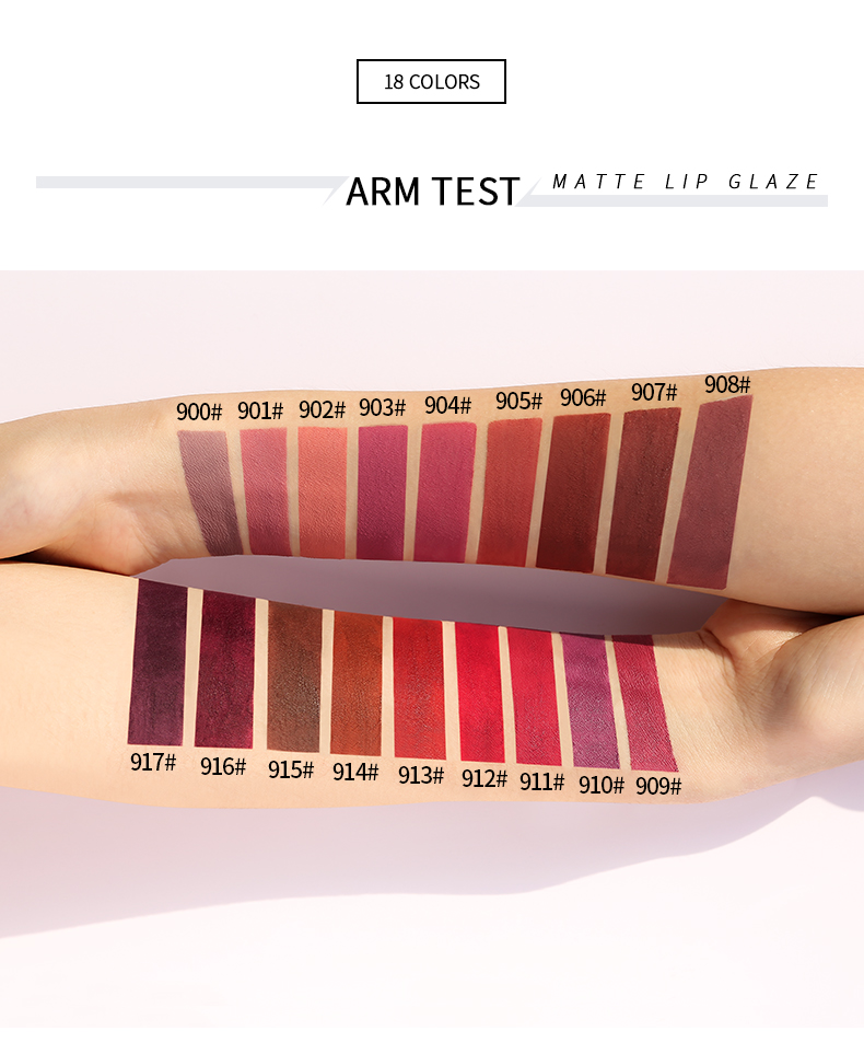 MINI CAPSULE MATTE LIP GLAZE 18pcs 3