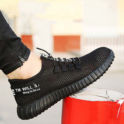 Military Grade Steel Toe Air Mesh Breathable Safety Shoes 4