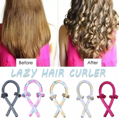 Heatless Hair Curling Wrap Kit 4