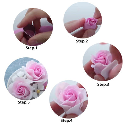 Fondant Petal Silicon Molds 4