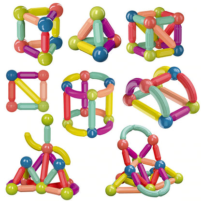 kids Magnetic Balls & Rods - Educational Magnet Building Blocks 4