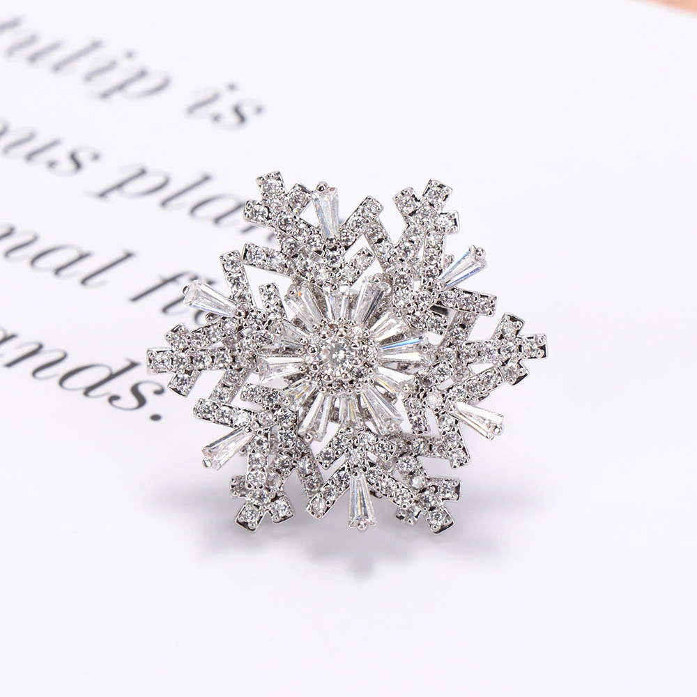 Rotatable Snowflake Ring 4