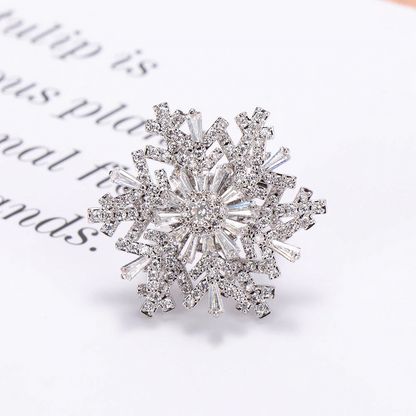 Rotatable Snowflake Ring 4