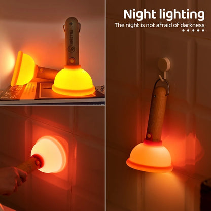 USB Rechargeable Plunger Night Light 4