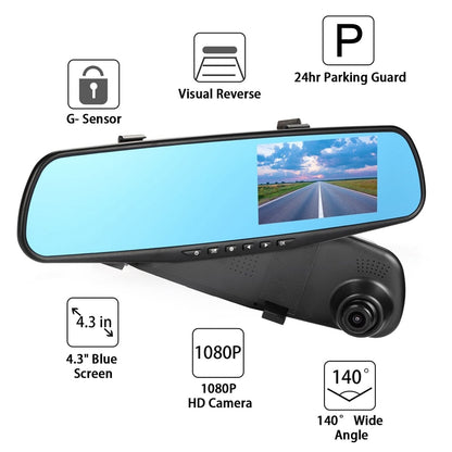TripCam PRO - Car 1080P Dual Lens Dash Camera 4