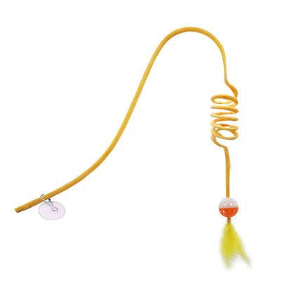 Hanging Spring Plush Ball Cat 4